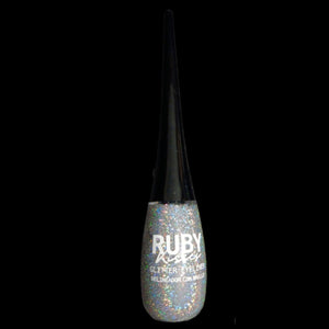 Ruby Kisses Silver Glitter Eyeliner