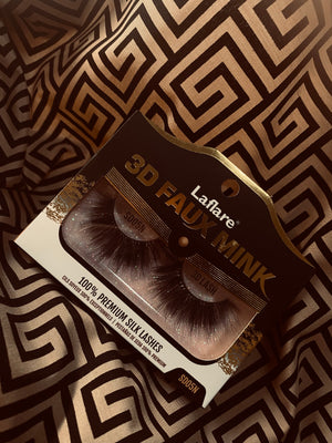 Laflare 3D Faux Mink 100% Premium Silk Lashes (SD05N)