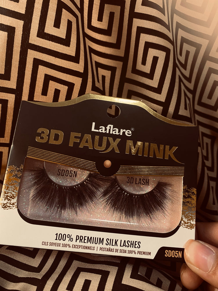 Laflare 3D Faux Mink 100% Premium Silk Lashes (SD05N)