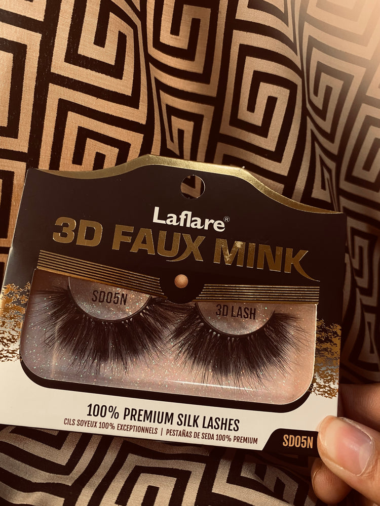 Laflare 3D Faux Mink 100% Premium Silk Lashes (SD05N)