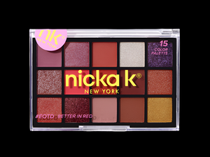 Nicka K Better in Red Eyeshadow Pallete