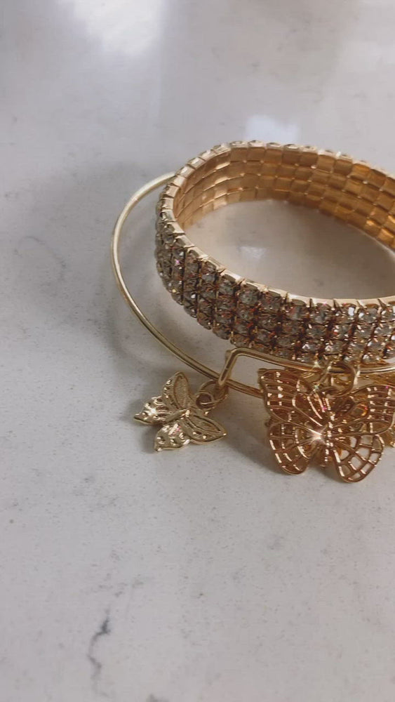 
            
                Load and play video in Gallery viewer, Gold Butterfly Charm Set
            
        