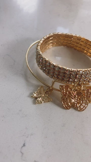 
            
                Load and play video in Gallery viewer, Gold Butterfly Charm Set
            
        