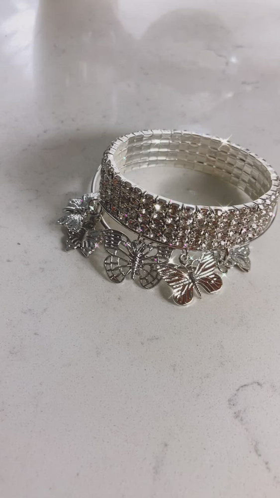 
            
                Load and play video in Gallery viewer, Silver Butterfly Charm Set
            
        