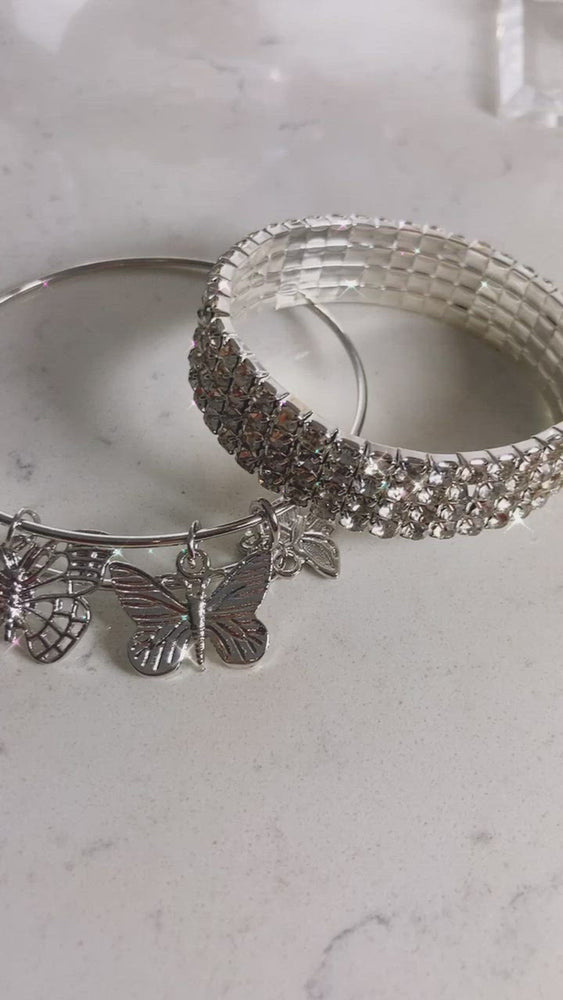 
            
                Load and play video in Gallery viewer, Silver Butterfly Charm Set
            
        