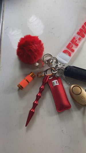 
            
                Cargar y reproducir el video en el visor de la galería, Pulsera de seguridad de color rojo y blanquecino
            
        